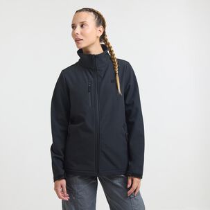 Chaqueta Deportiva Lisa Regular Cuello Alto Mujer Wetland