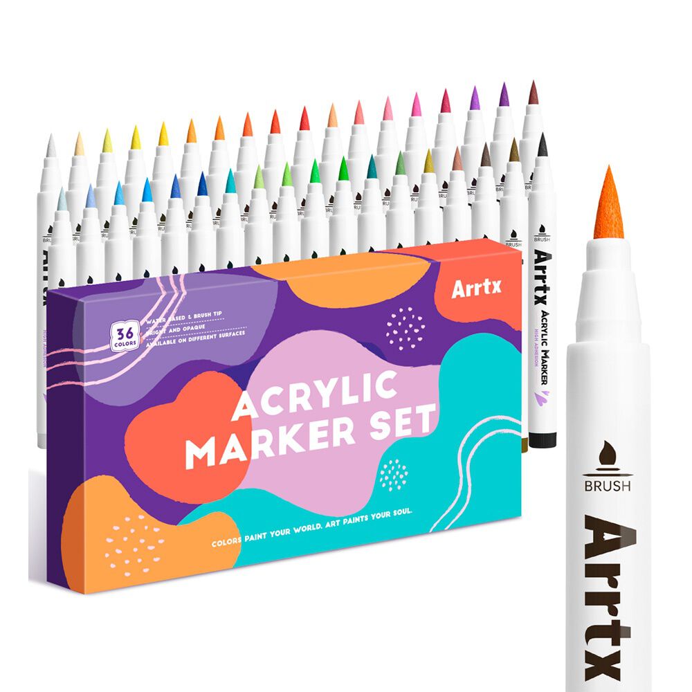 Arrtx Marcadores Acr&iacute;lico 36 Colores image number 0.0