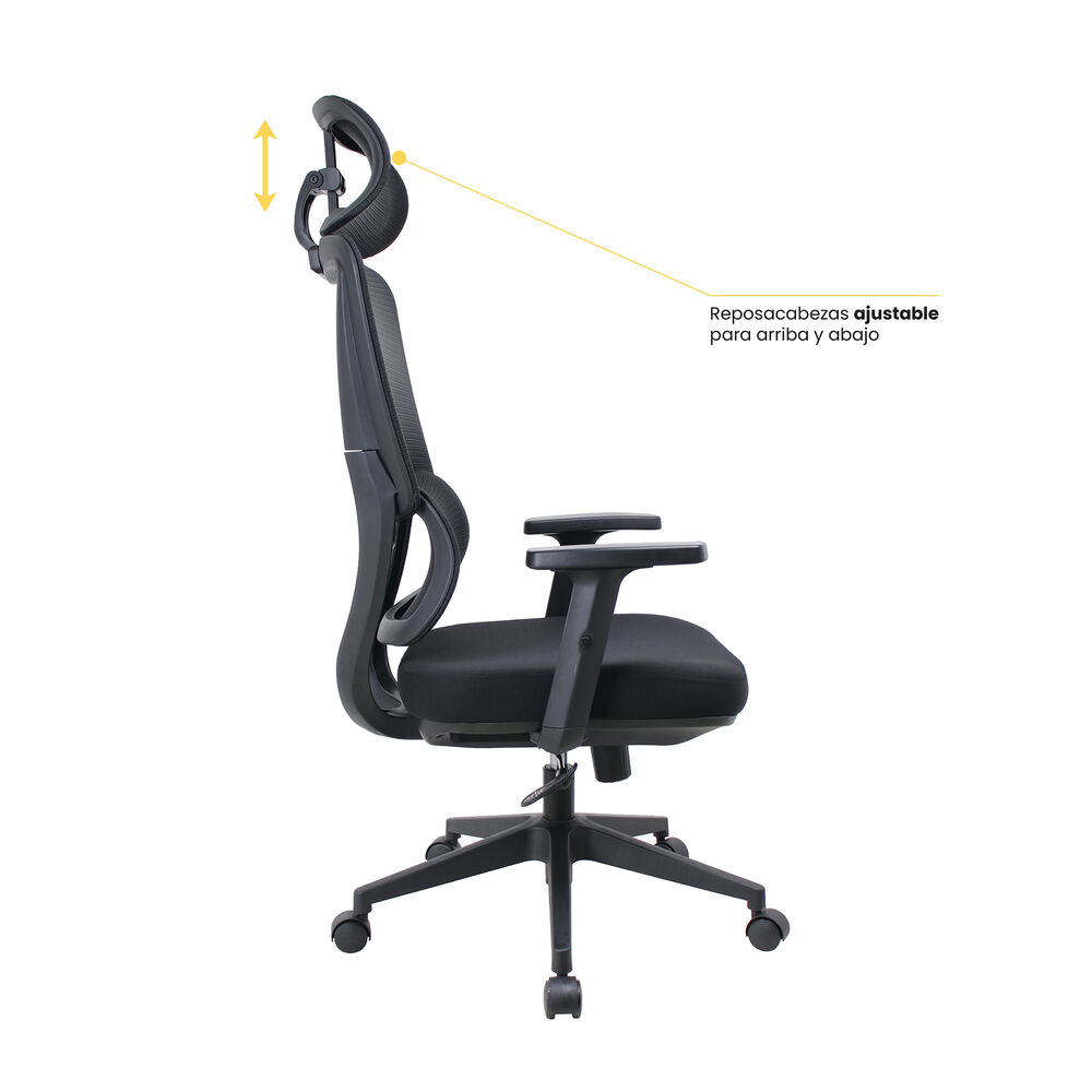 Silla Escritorio Oficina Ergonómica Reclinable Ergotech Levo image number 3.0