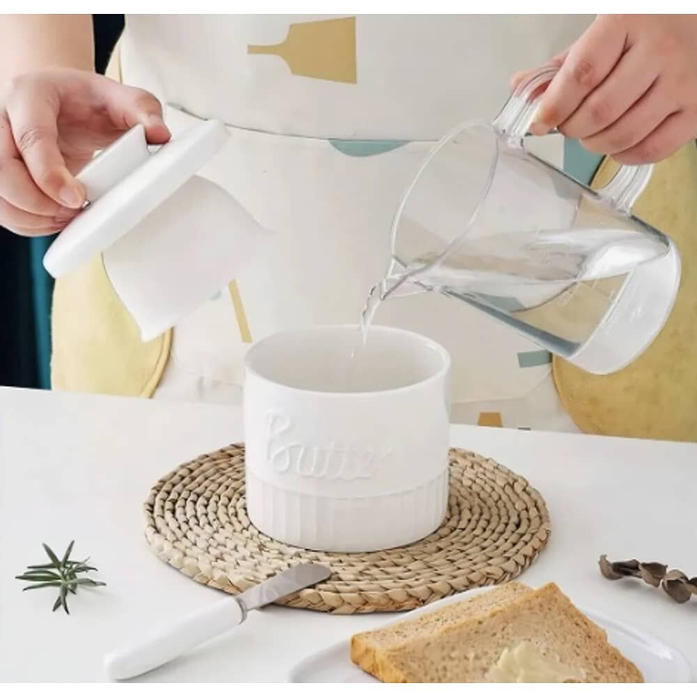 Mantequillera Francesa De Cer&aacute;mica image number 2.0