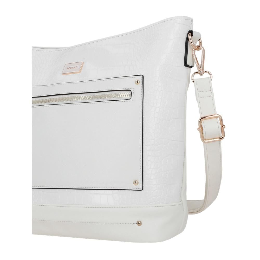 Bandolera Secret Polonia Sc6 M Blanco image number 4.0