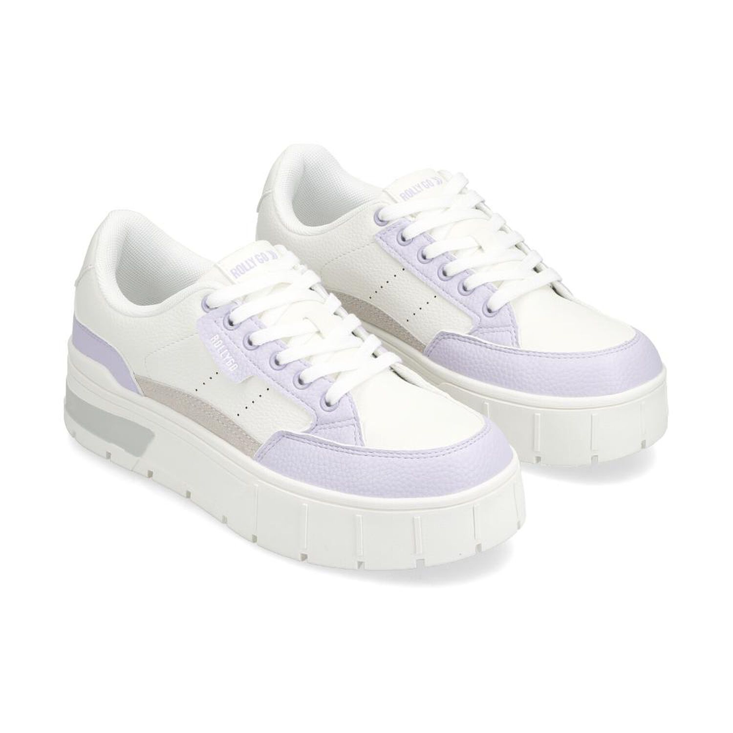Zapatilla Urbana Mujer Rolly Go White image number 1.0