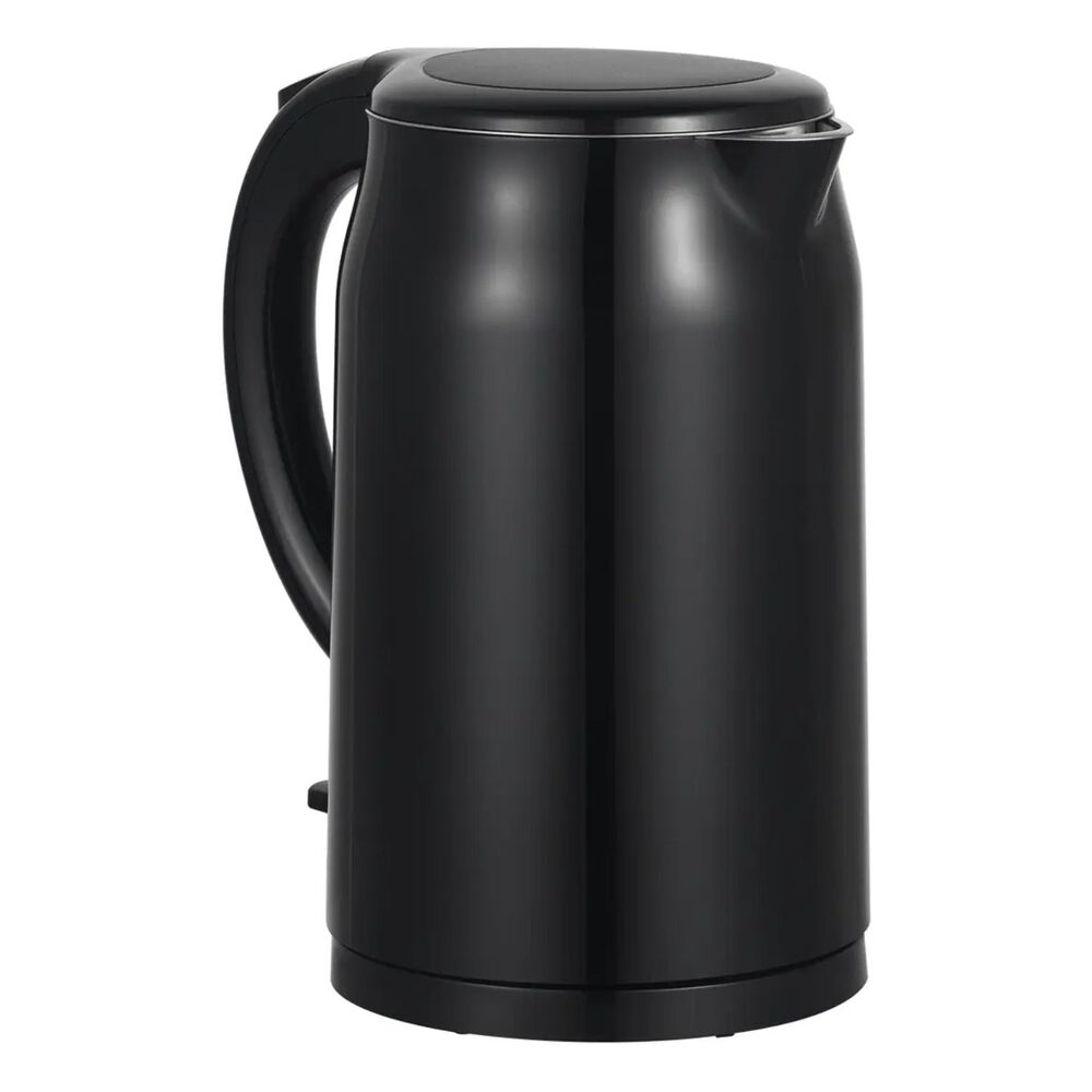 Hervidor El&eacute;ctrico 1.7l Doble Pared Acero Inox Negro - Ps image number 0.0
