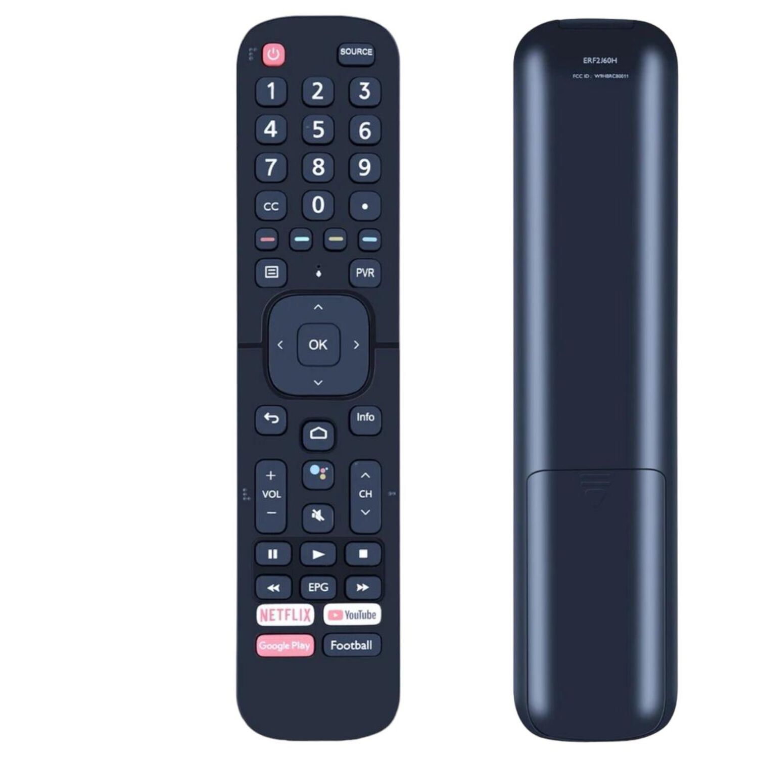 Control Remoto Hisense Bgh Smart Tv Full Hd Android Tv image number 0.0