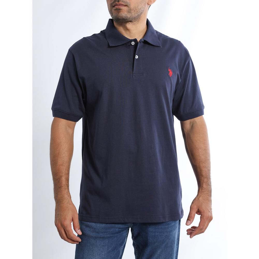 Polera Manga Corta Cuello Redondo Hombre Us Polo image number 0.0