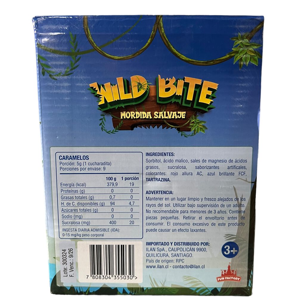 Pack 9 Juguetes + Dulce Sorpresa Cumpleaños Mordida Salvaje image number 2.0