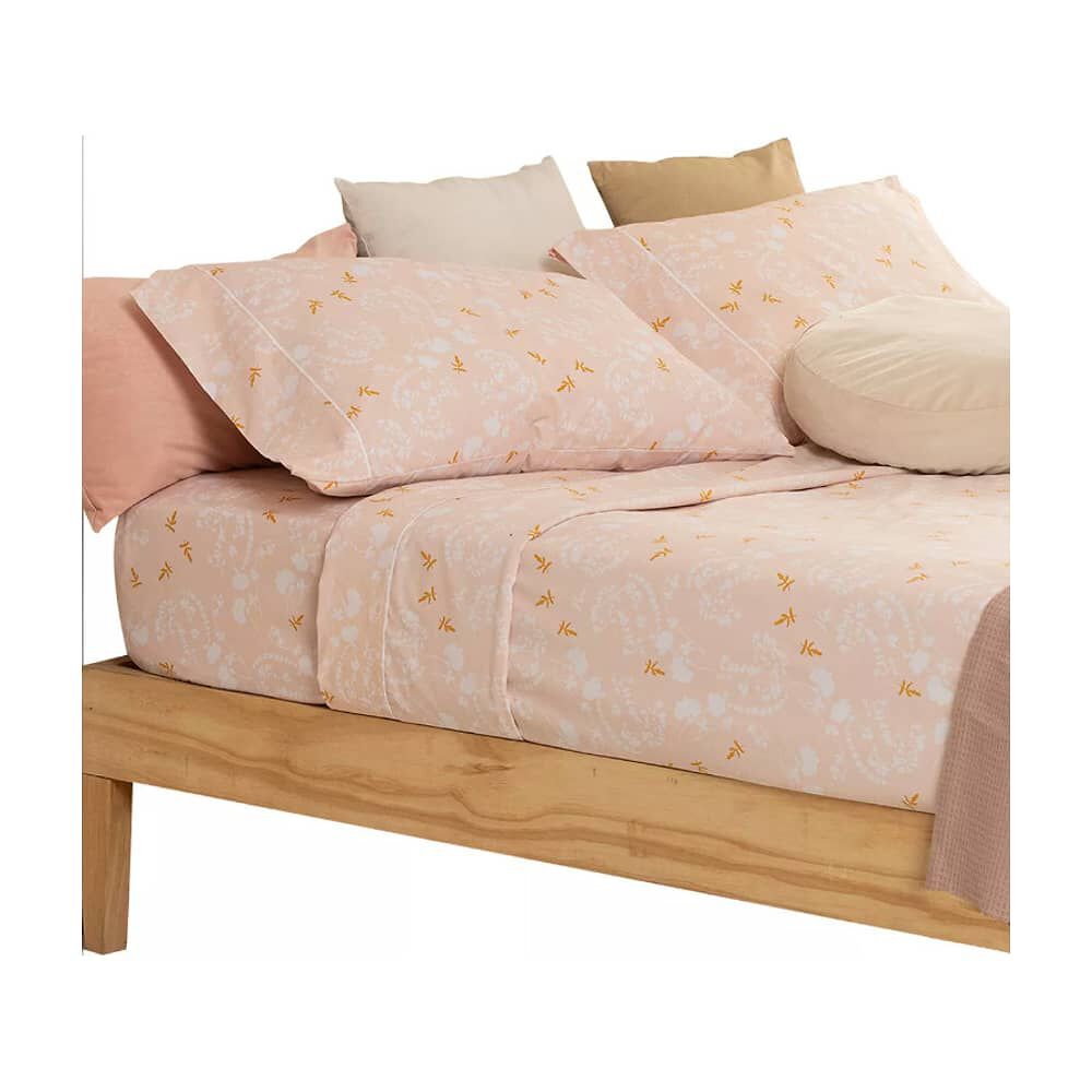 S&aacute;banas De 2 Plazas Arredo Estampadas Florales image number 5.0