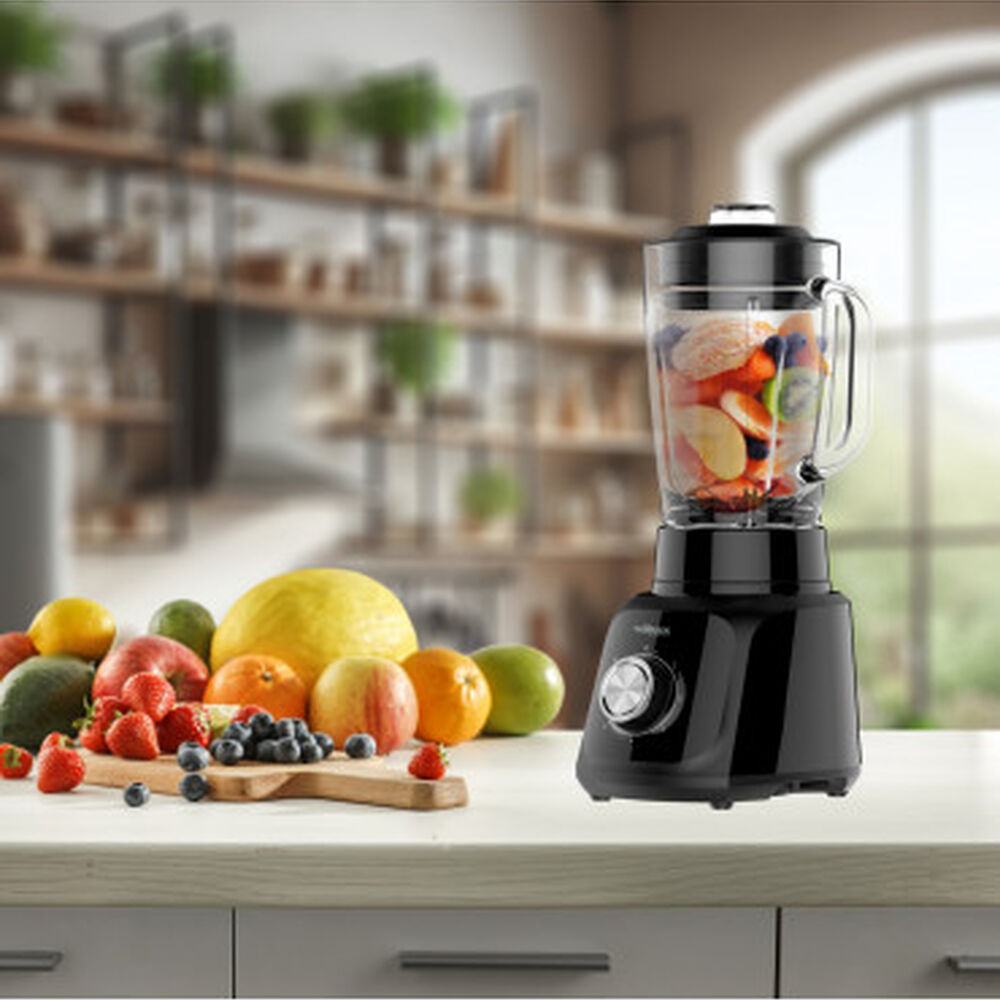 Licuadora 5 Velocidades 1,7l Thor Matt Black Blender 600w image number 4.0