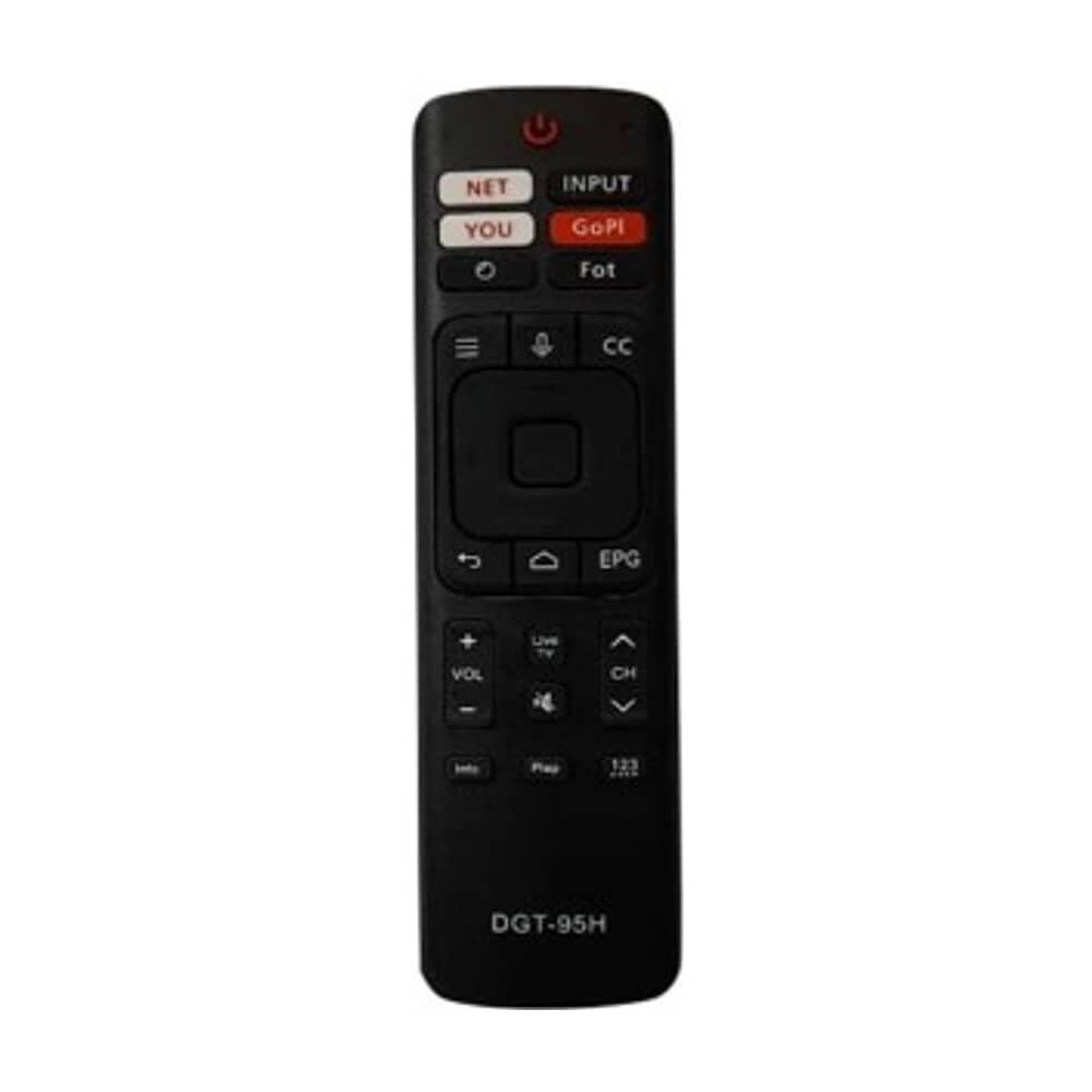 Control Remoto Para Smart Tv Android Hisense + Pilas Dgt-95h image number 0.0