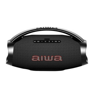 Parlante Portatil Inalámbrico Bluetooth Aiwa Ipx6 Con Tws 130w Aw-h51bt Negro