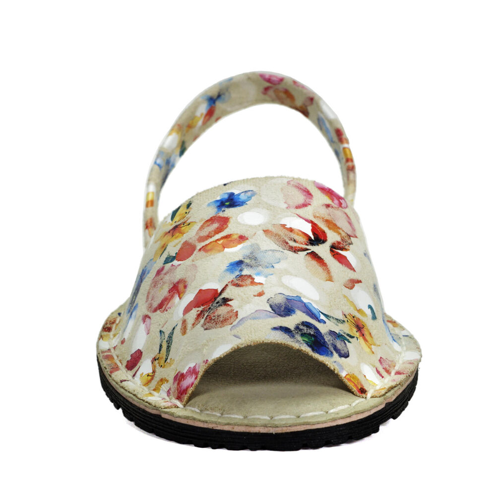 Sandalia Cuero Jistice Beige image number 3.0