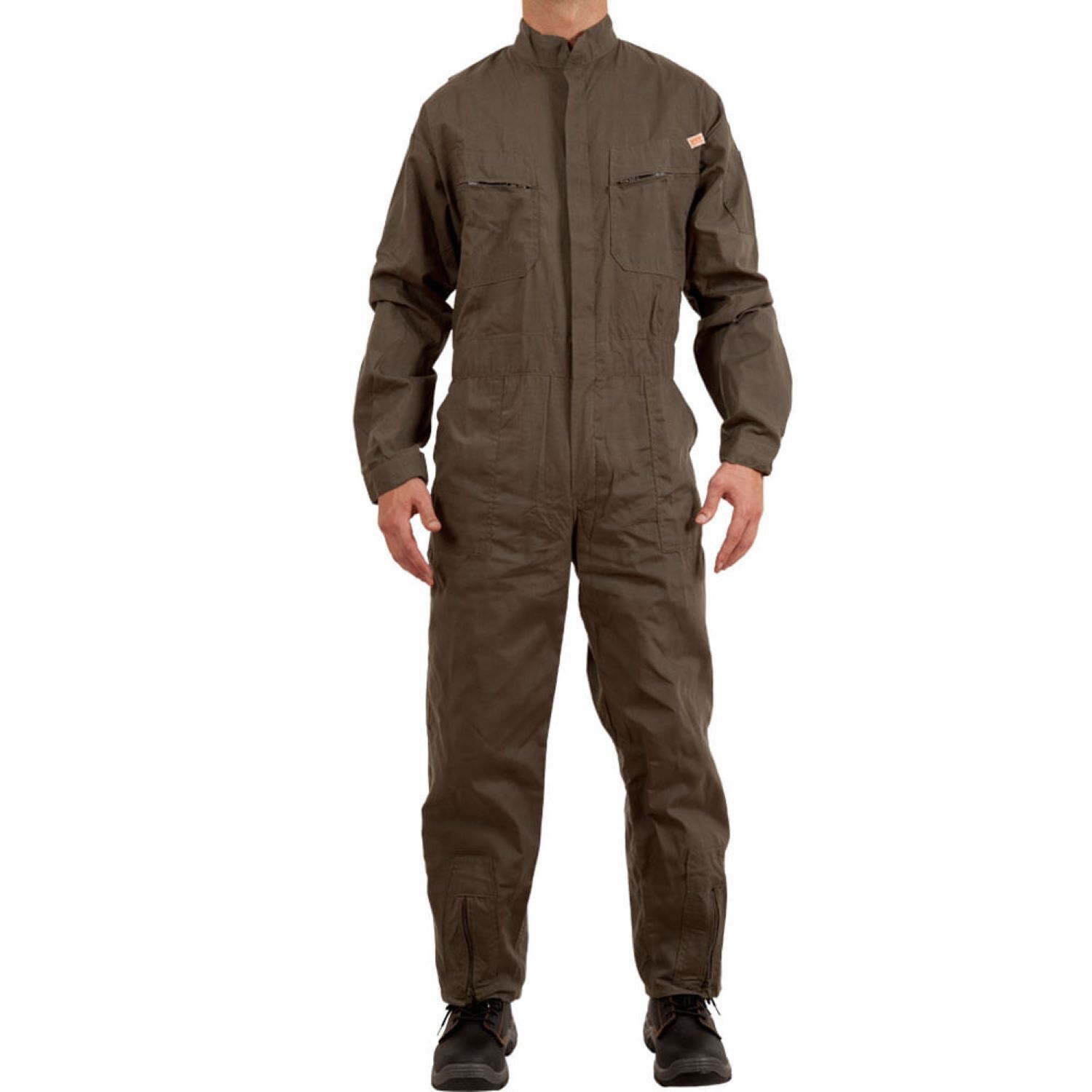 Overol Poplin Verde image number 0.0
