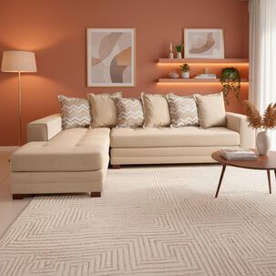 Sofá Seccional Living Factory New Venecia / 4 Cuerpos