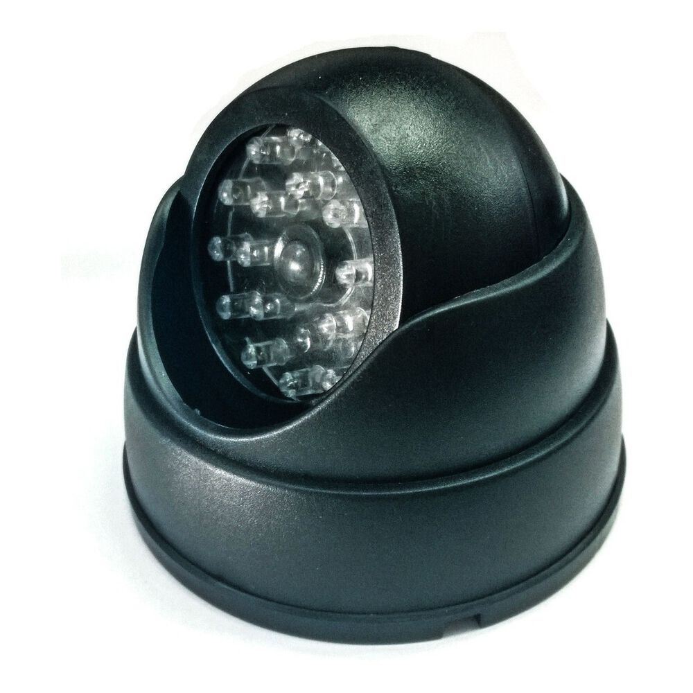 Pack 4 Cámara Vigilancia Falsa Domo Led Intermitente Fácil image number 3.0