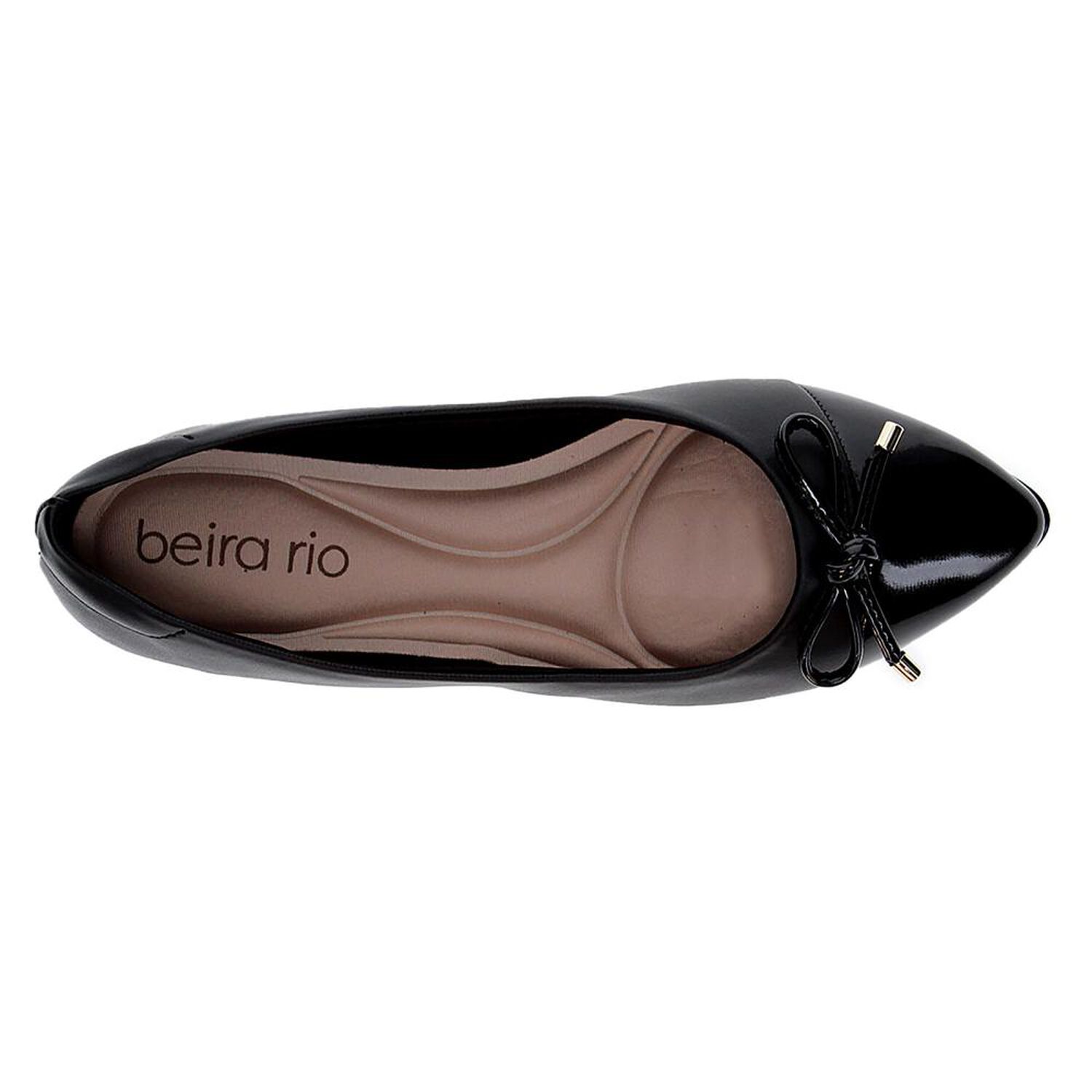 Ballerina Mujer Beira Rio Negro image number 4.0