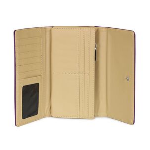 Billetera Mujer Flap-bessie Morada Kenneth Cole