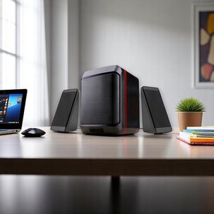 Subwoofer Usb Multifuncion Audio Stereo 2.1 / 20w Rms Dbs130