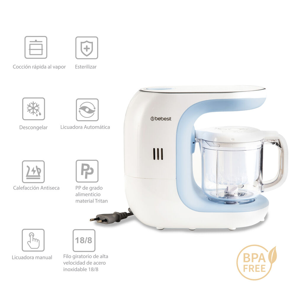 Procesador De Alimentos Winser Cook Bebesit image number 4.0