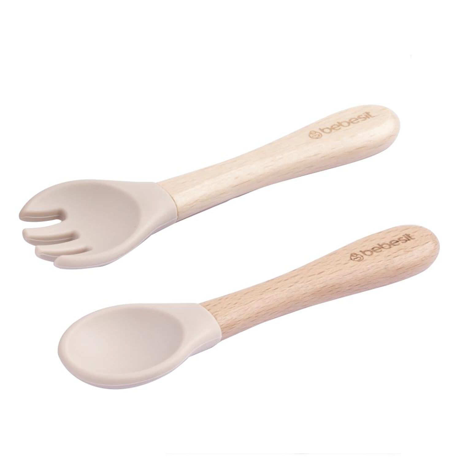 Set Alimentacion Bebesit Elefante Silicona Beige image number 2.0