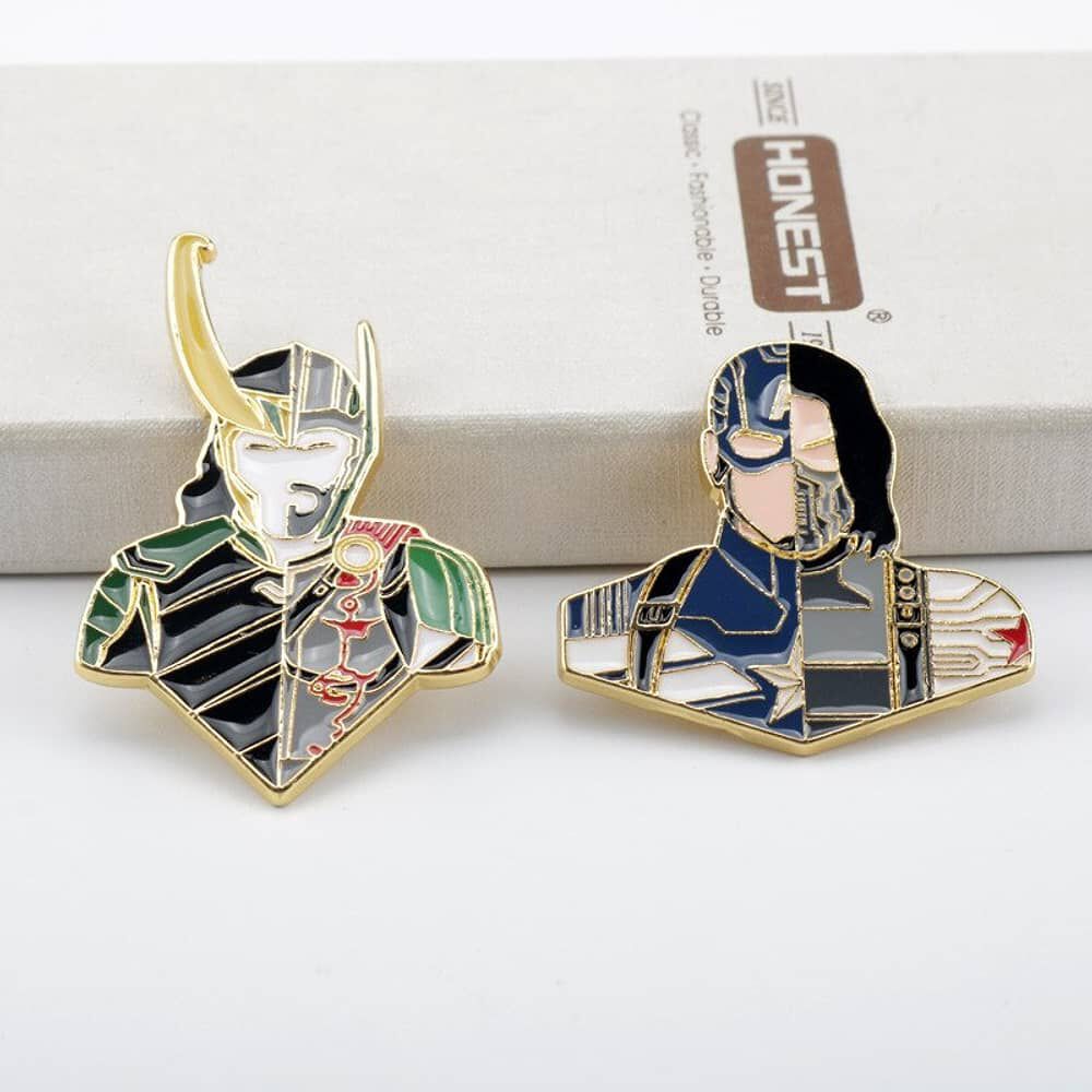 Pin Capitan America Y Winter Soldier- Marvel image number 2.0