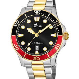 Reloj 18760/5 Lotus Negro Hombre Crono Deportivo