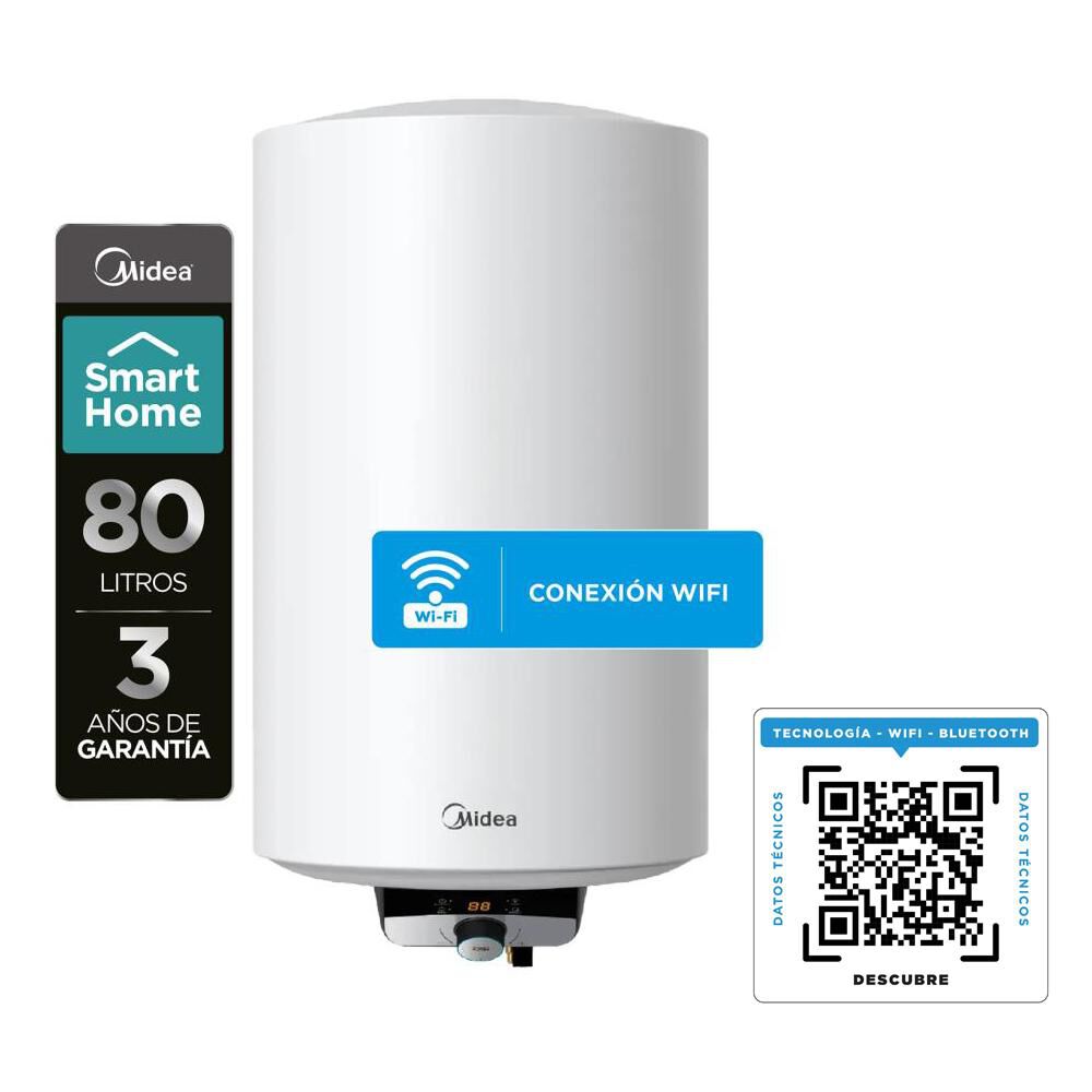 Termo El&eacute;ctrico MWH80-15EFGCLW / 80 Litros image number 6.0