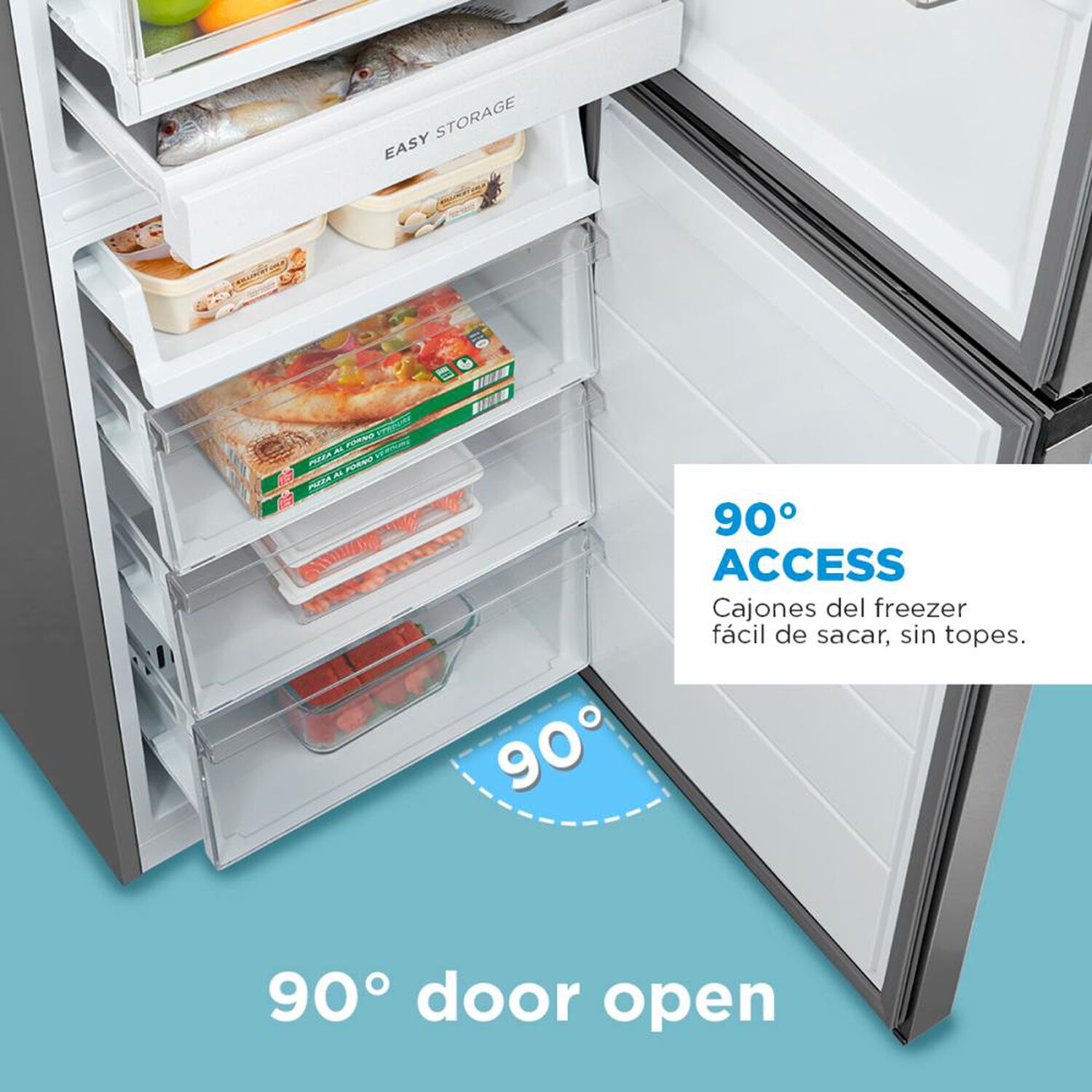 Refrigerador Bottom Freezer Midea MDRB379FGF50 / No Frost / 273 Litros / E image number 6.0