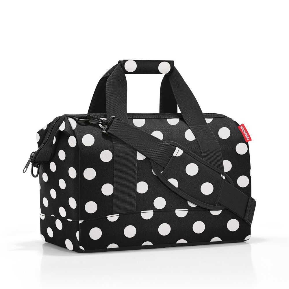 Bolso De Viaje Allrounder M - Dots White image number 2.0