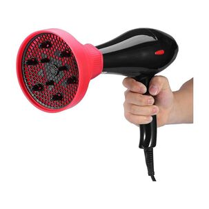 Difusor Para Secador De Cabello De Silicona Plegable Rojo