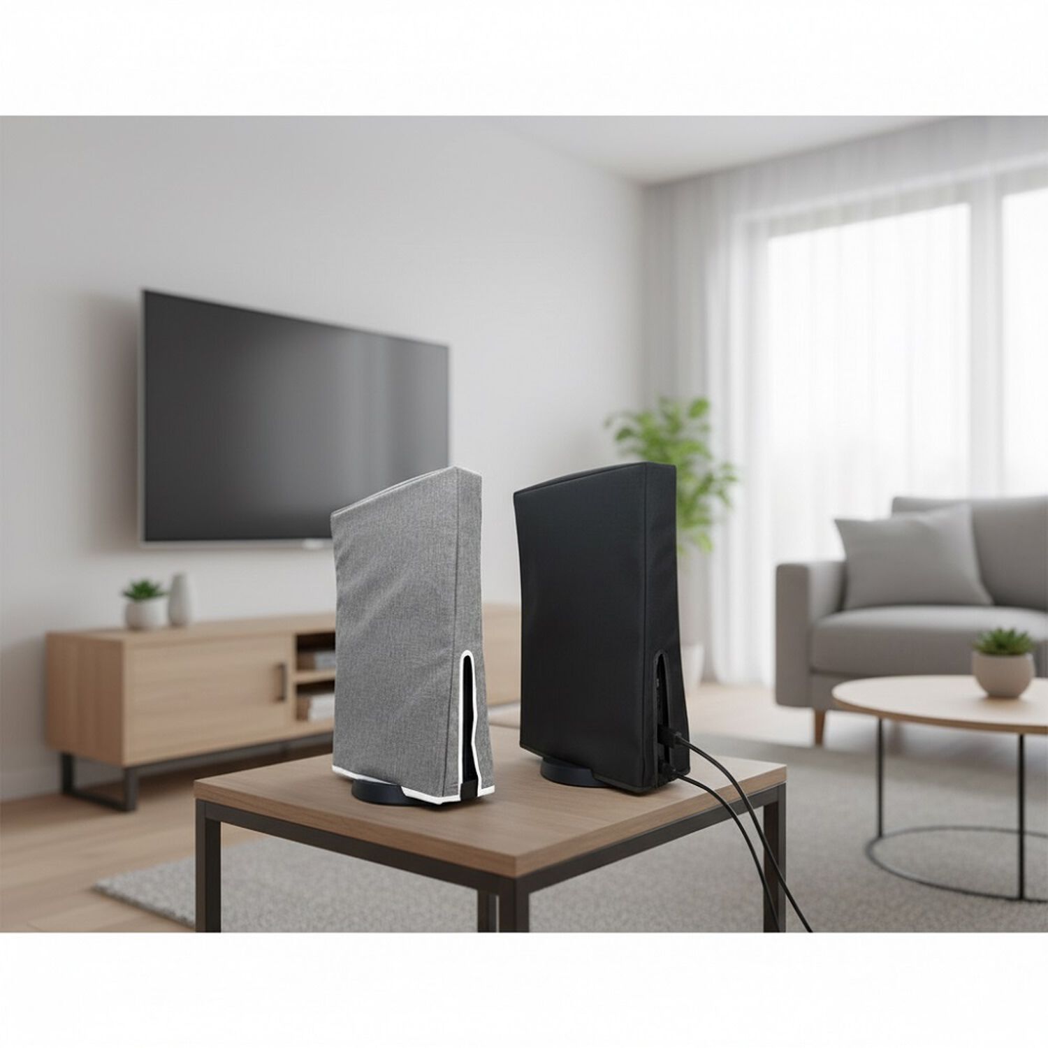 Funda A Prueba De Polvo Para Ps5, Vertical Y Horizontal image number 3.0