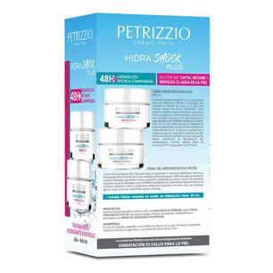 Set Cremas D&iacute;a + Noche Hidrashock Plus Petrizzio