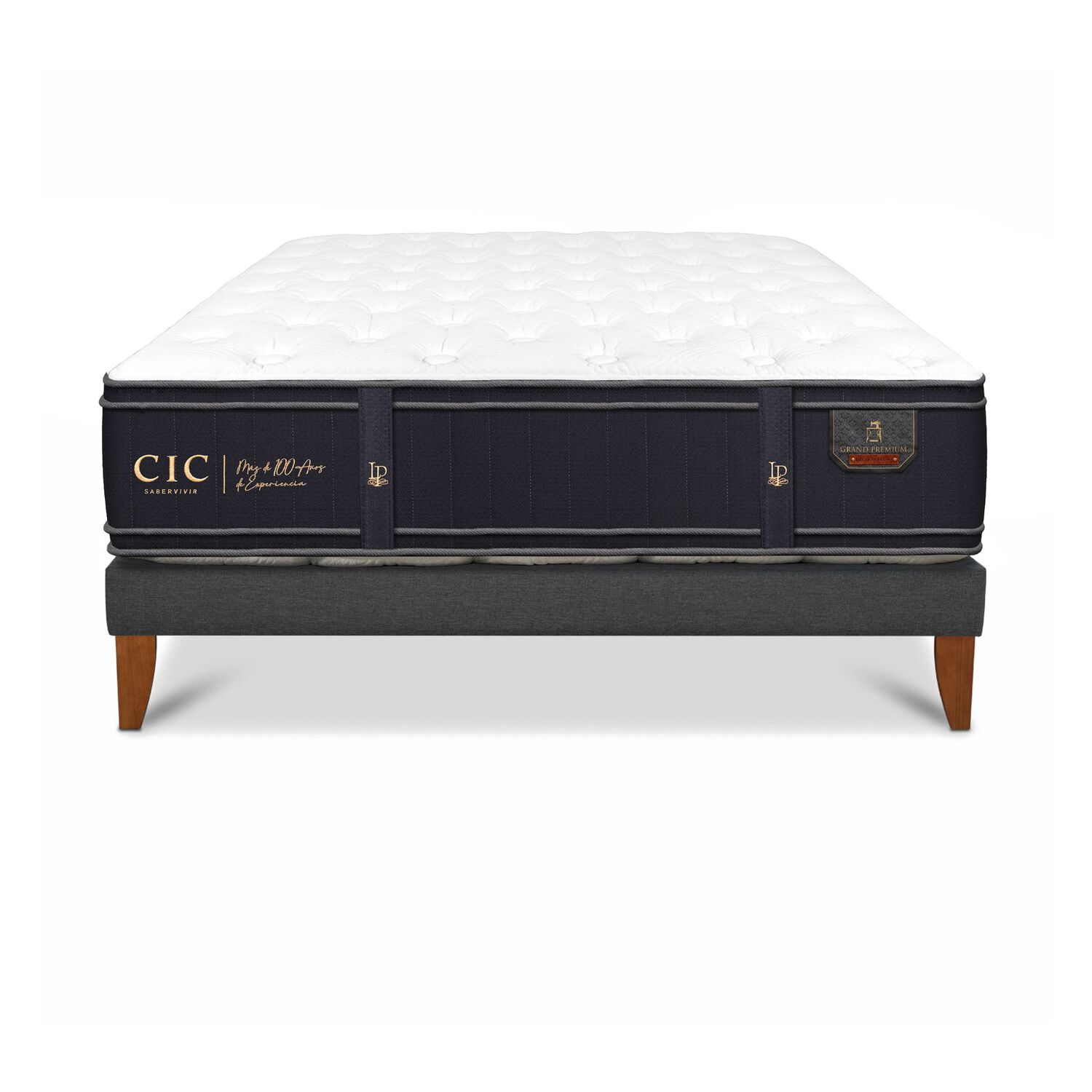 Cama Europea Cic Ce Box Grand Premium / Super King / Base Normal image number 0.0