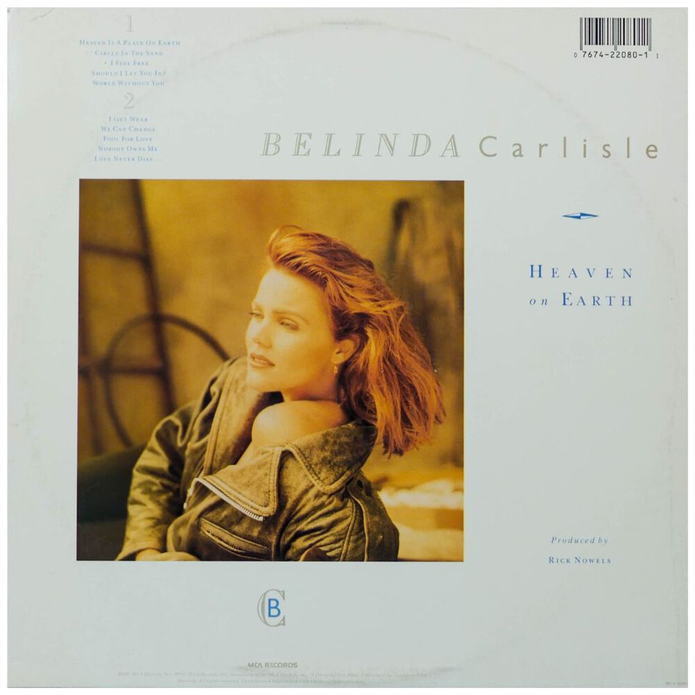 Belinda Carlisle - Heaven On Earth | Vinilo Usado image number 1.0