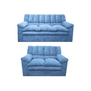 Juego De Living Deco Class Georgia / 2 Módulos, 5 Cuerpos