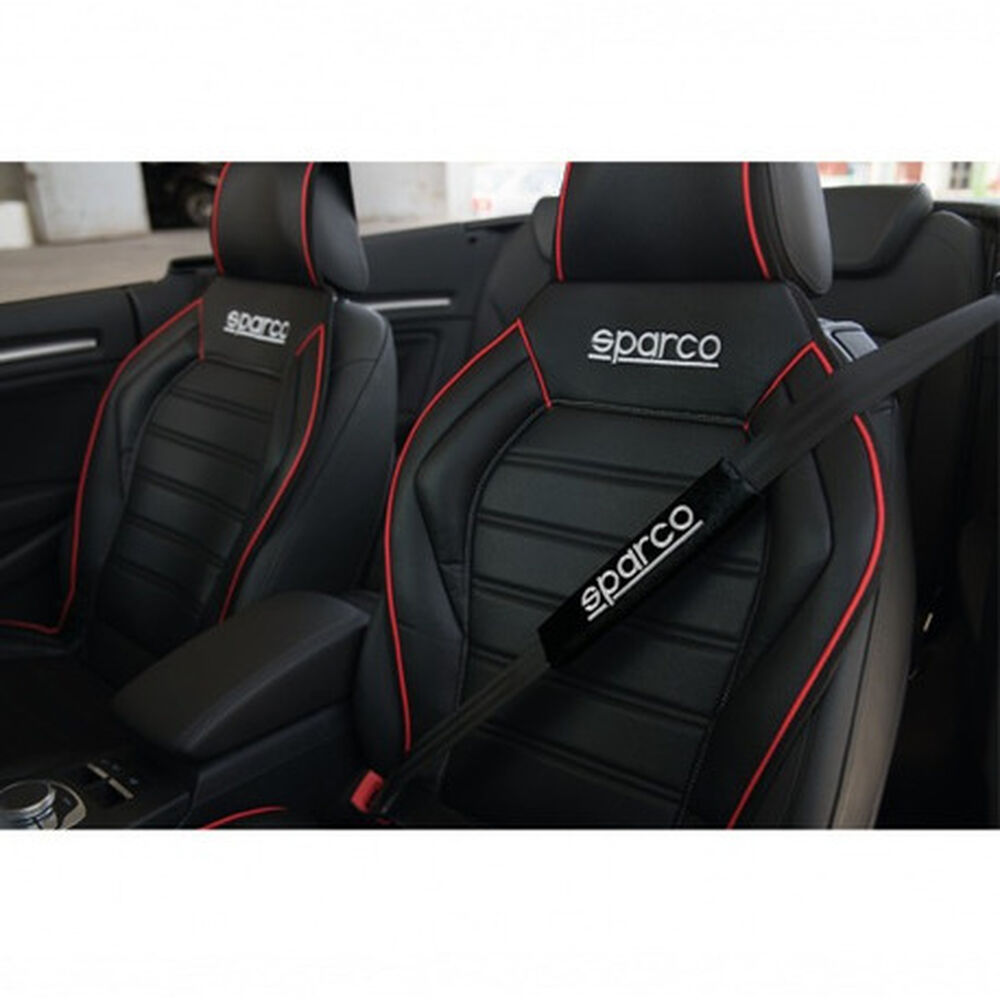Cubre Cinturon Auto Sparco Universal 100% Poliester - Sp image number 1.0