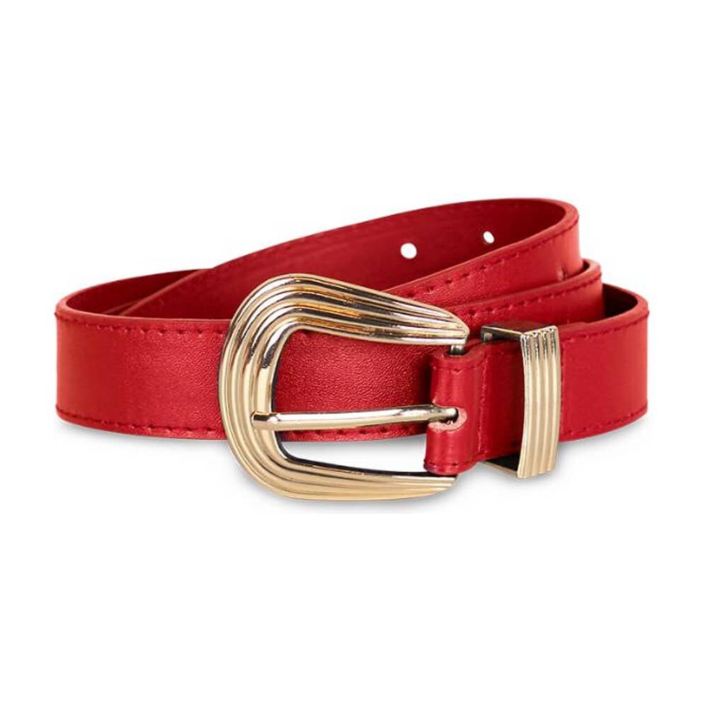 Cintur&oacute;n Mujer Tegan Rojo Carven image number 0.0