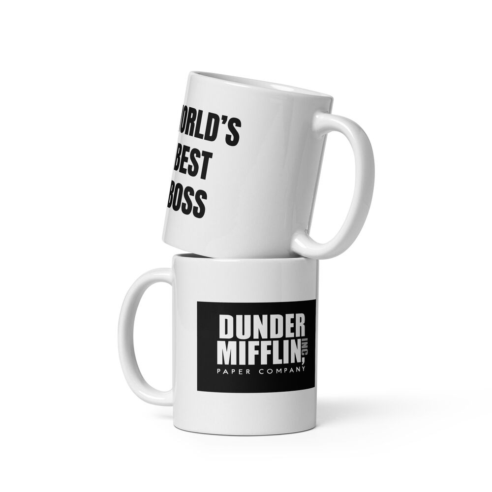 Taza The Office Worlds Best Boss 325ml image number 0.0