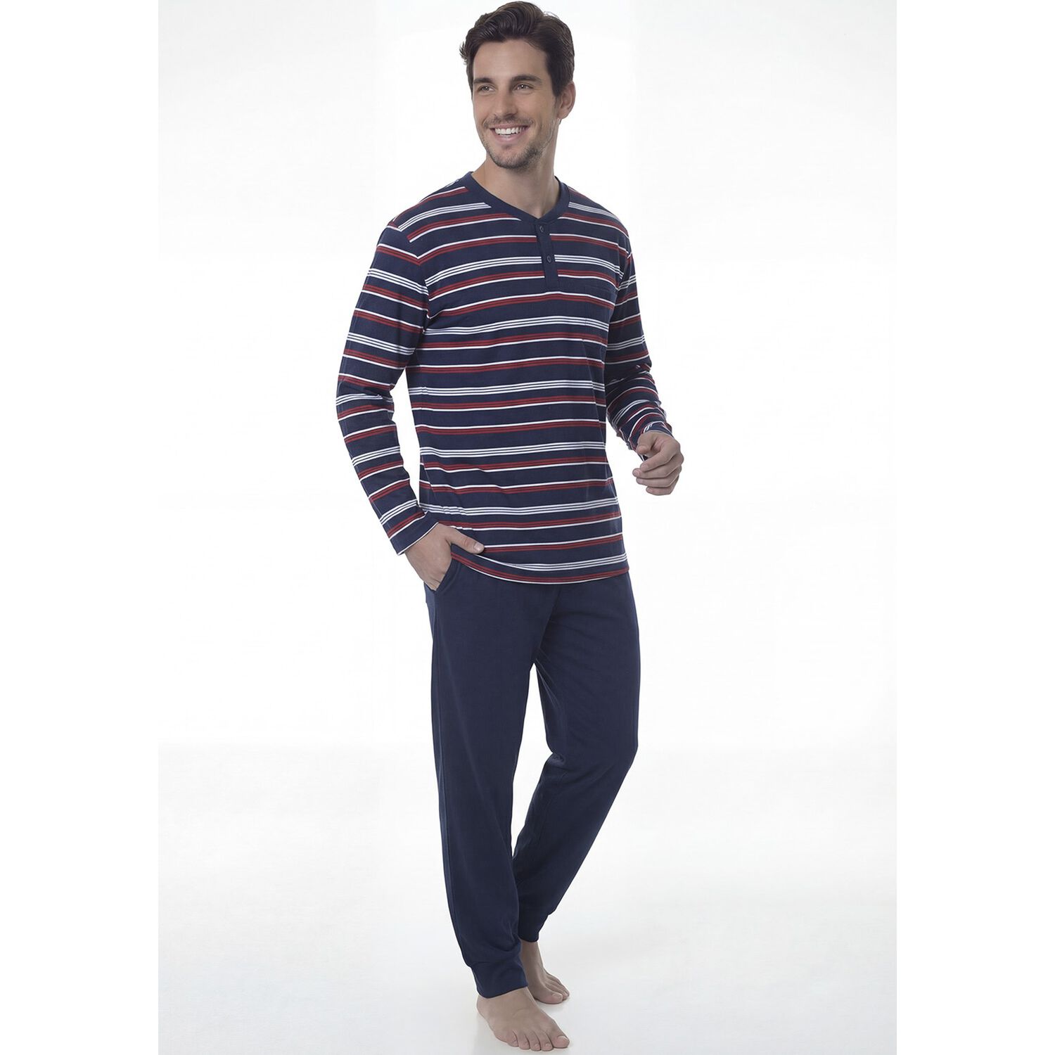 Pijama De Hombre Algod&oacute;n 67.01822 Kayser image number 0.0
