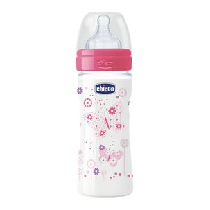 Mamadera Well Being 250ml 2m+ Fuccia