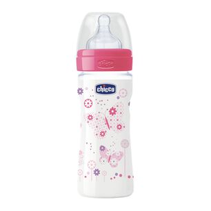 Mamadera Well Being 250ml 2m+ Fuccia