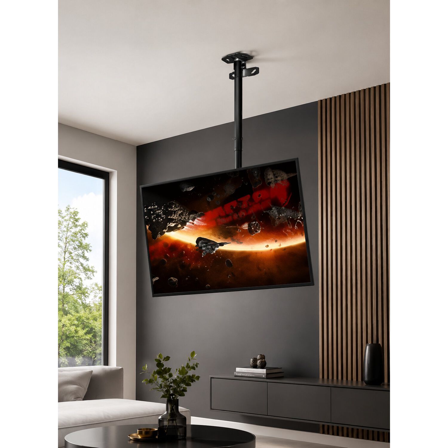 Soporte Tv Techo O Pared Ajustable 32 A 70" Rotaci&oacute;n 360&deg; image number 2.0