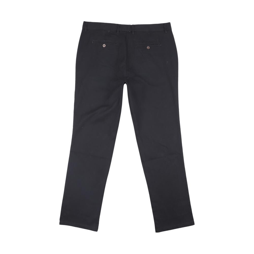 Pantalón Liso Tiro Medio Regular Hombre Herald image number 1.0