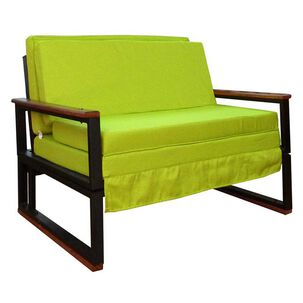 Futon Folk 1 Plaza "verde Pistacho"