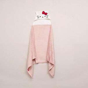 Manta Capucha 3d 70x150cm Kitty