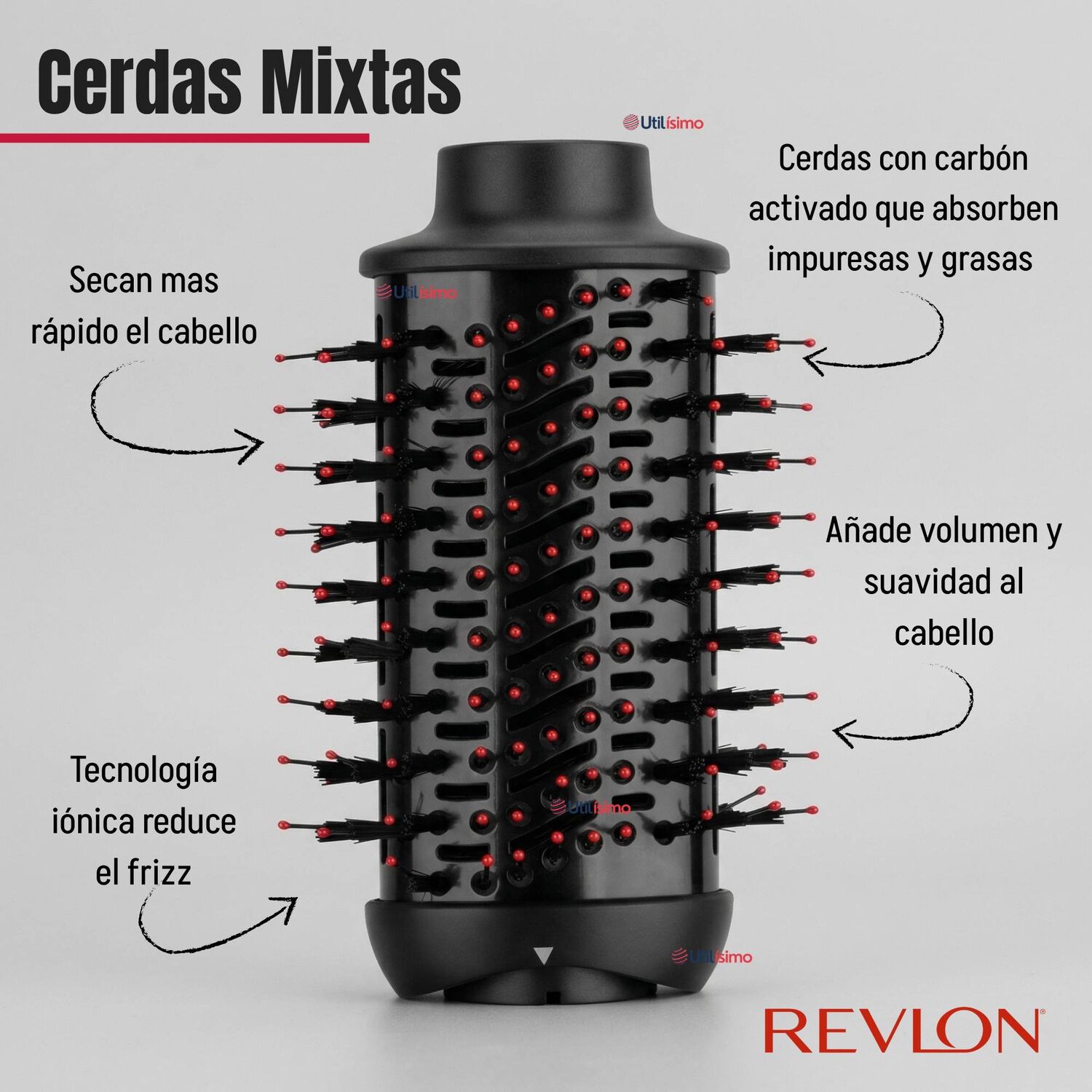 One Step Secador Alisador Voluminizador Revlon 1200w Plus + image number 9.0
