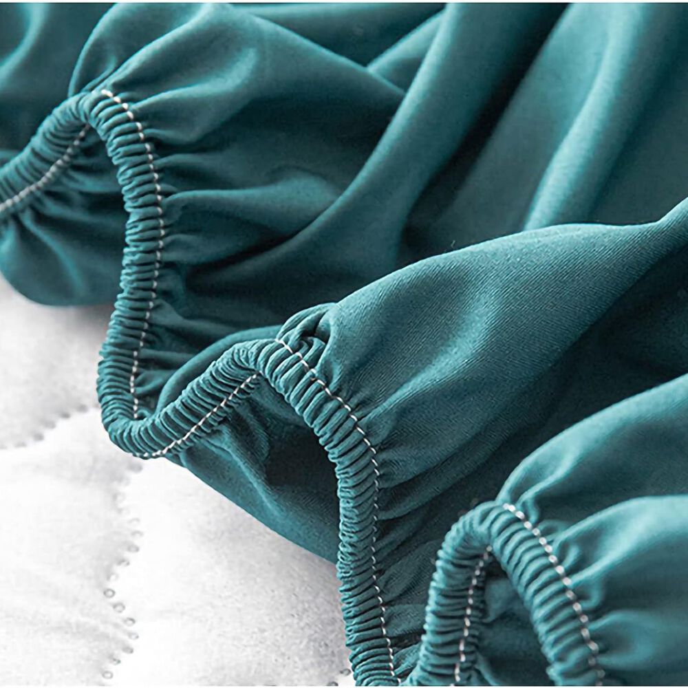 Cubrecolch&oacute;n Impermeable Superking + 02 Fundas De Almohada Verde image number 3.0