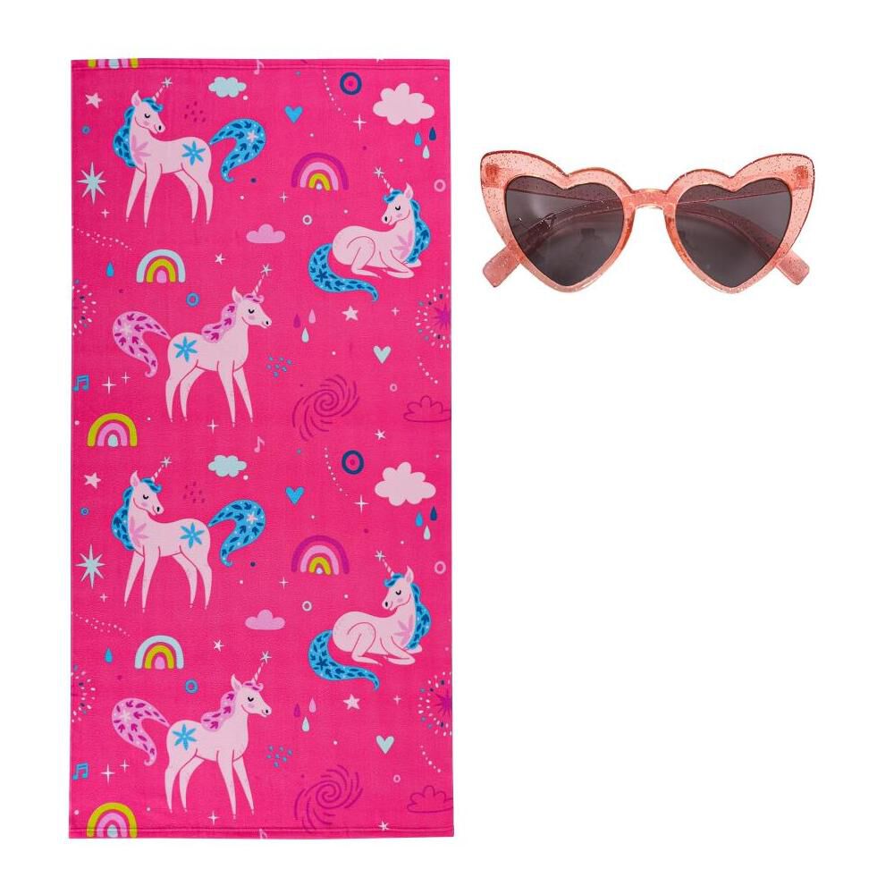 Toalla Playa Infantil + Lentes Casaideal Kids Amazing / 75 X 150 Cm image number 5.0