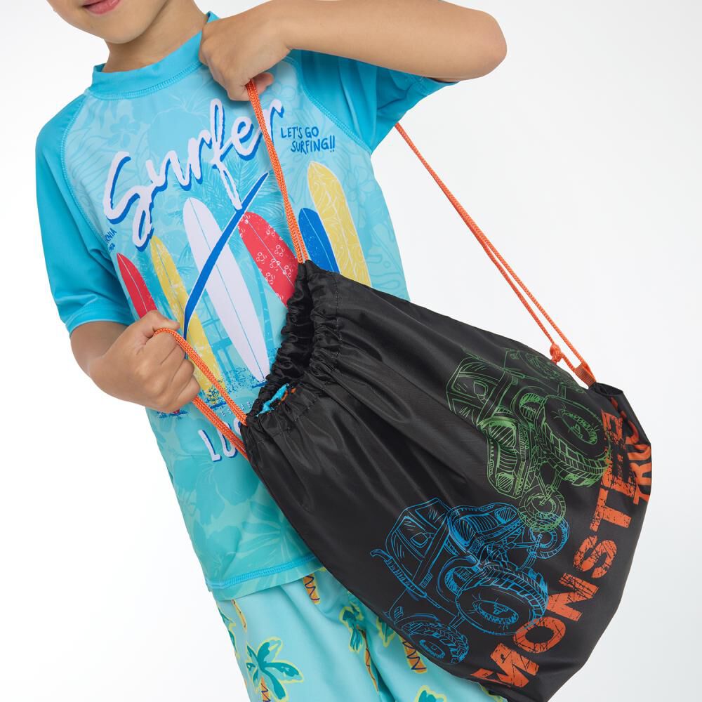 Toalla De Playa Con Bolso Casaideal Monster / 70 X 140 Cm image number 4.0