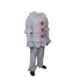 Disfraz Payaso It, Incluye Camisa, Pantalón Y Cuello Cd0611