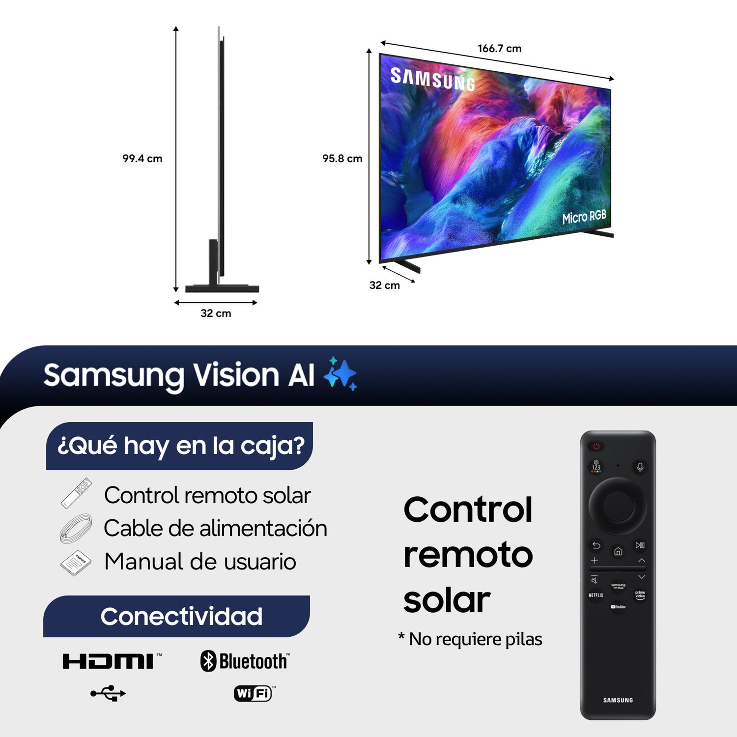 75 Micro Rgb R85h 4k Samsung Vision Ai Smart Tv 2026 image number 1.0